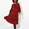 Dresses<Joe Browns Autumn Vibes Paisley Dress