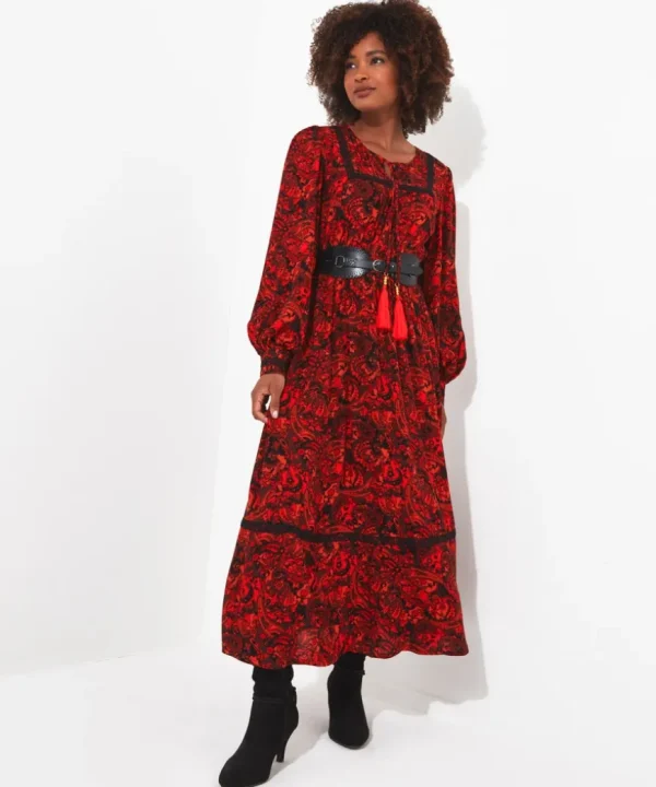 Dresses<Joe Browns Autumn Vibes Paisley Dress