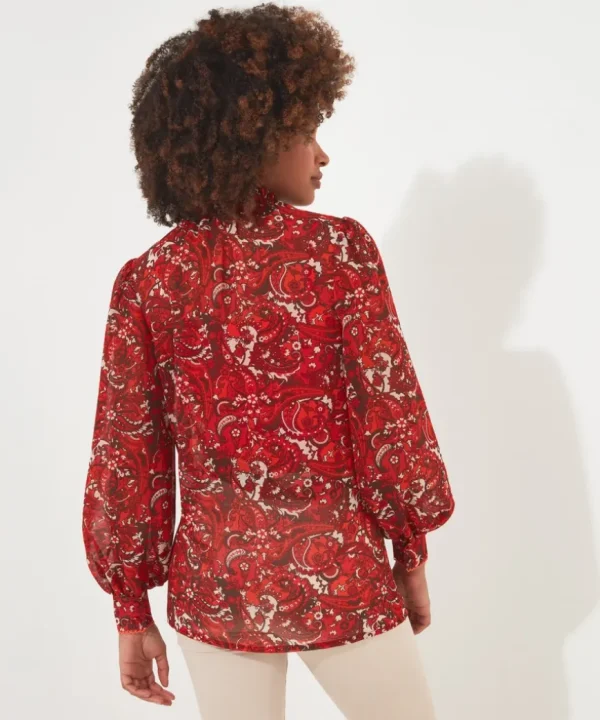 Tops& Tunics & Shirts<Joe Browns Autumn Vibes Paisley Top