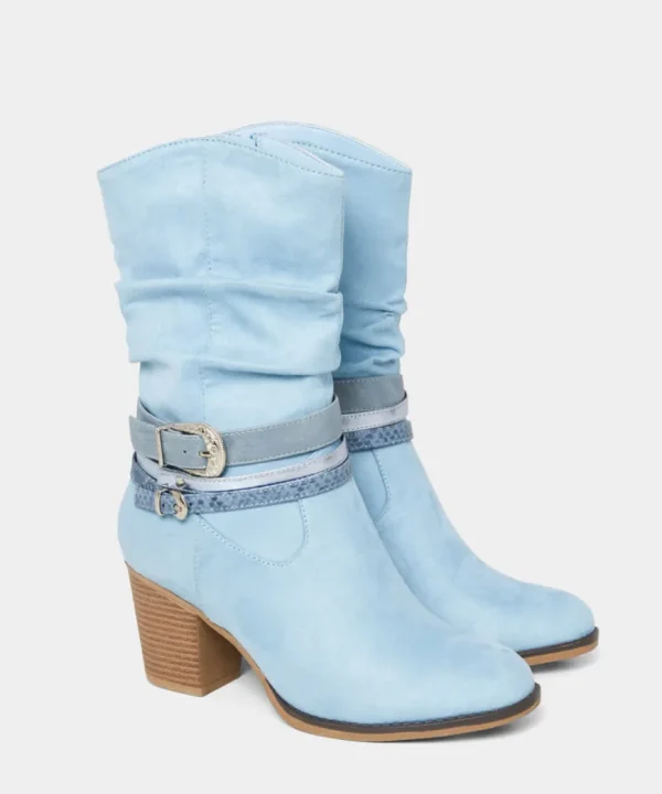 Boots & Shoes<Joe Browns Bayou Blue Slouchy Boots