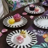 Tableware & Dining<Joe Browns Bombay Duck Sophisticated Stripe Tea Plates