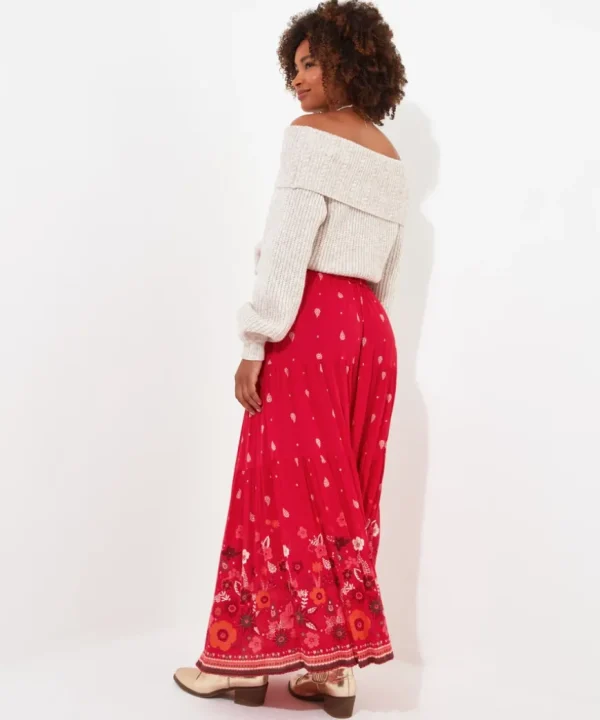 Skirts<Joe Browns Border Print Skirt