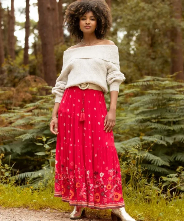 Skirts<Joe Browns Border Print Skirt