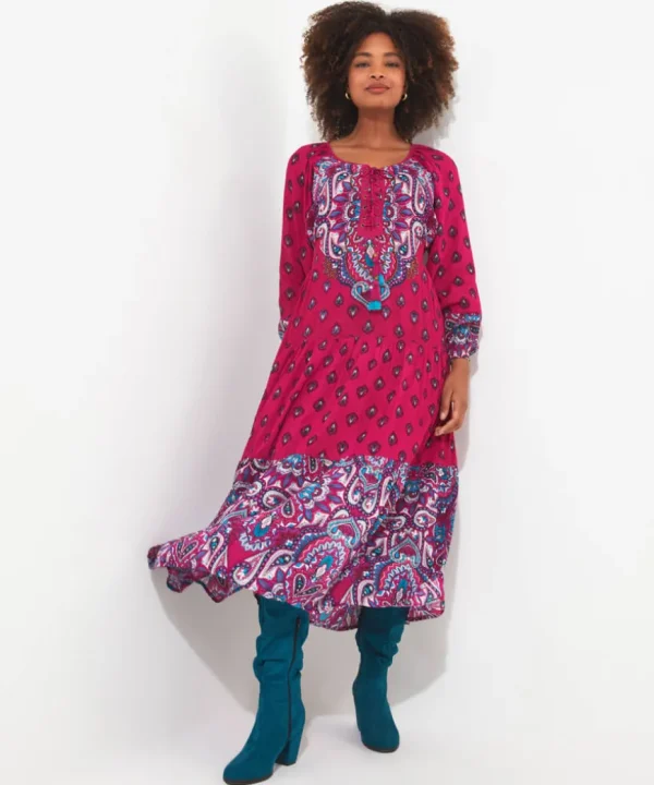 Dresses<Joe Browns Brilliantly Boho Beaded Dress