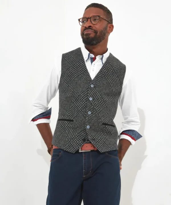 Coats & Jackets<Joe Browns Charming Check Waistcoat