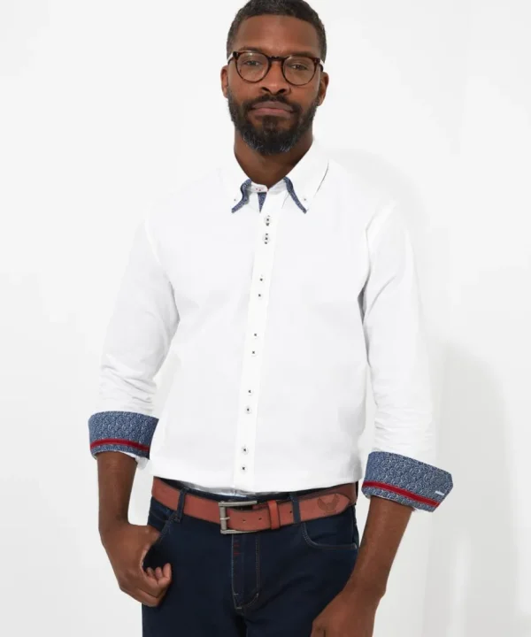 Shirts<Joe Browns Charming Double Collar Shirt