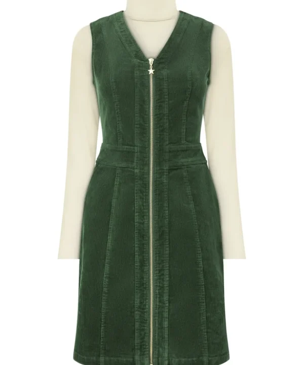 Dresses<Joe Browns Confident Cord Pinafore Dress