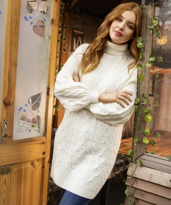 Knitwear & Cardigans<Joe Browns Cosy And Cable Jumper Dress