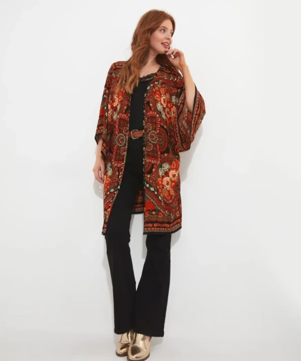 Tops& Tunics & Shirts<Joe Browns Curious Carnival Kimono