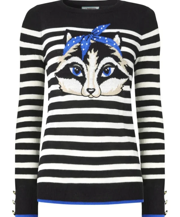 Knitwear & Cardigans<Joe Browns Curiously Cute Raccoon Jumper