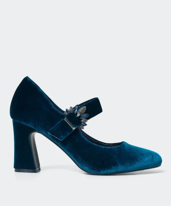Boots & Shoes<Joe Browns Deco Decadence Velvet Shoes