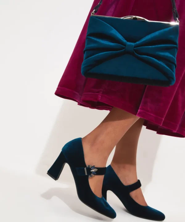Boots & Shoes<Joe Browns Deco Decadence Velvet Shoes