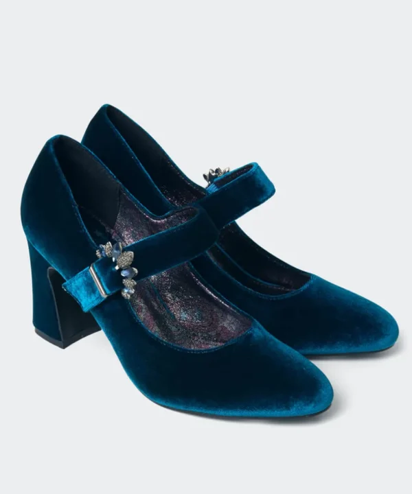 Boots & Shoes<Joe Browns Deco Decadence Velvet Shoes