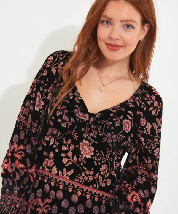Tops& Tunics & Shirts<Joe Browns Dramatically Different Devore Top