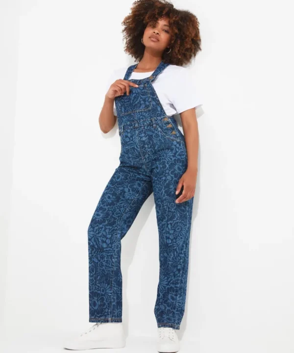 Jeans & Trousers<Joe Browns Dreamer Printed Dungarees