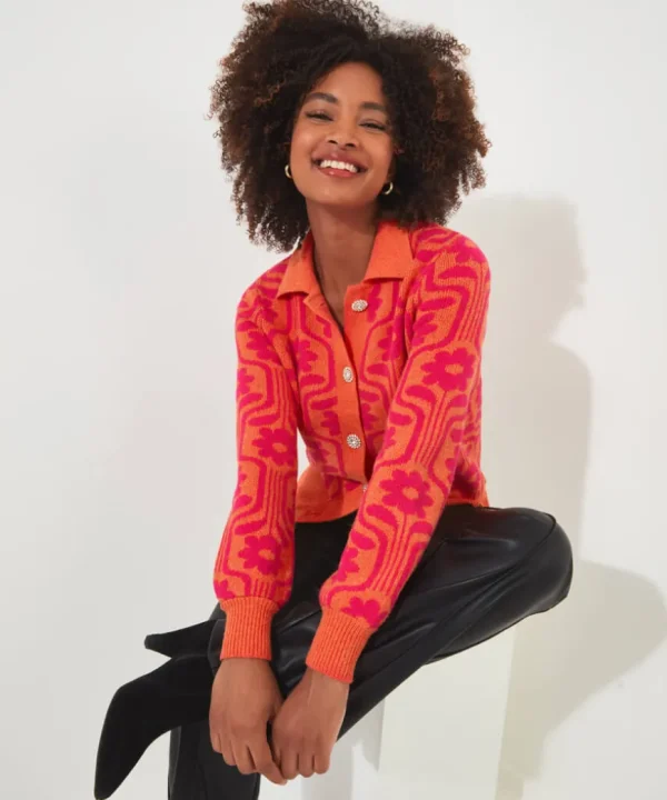 Knitwear & Cardigans<Joe Browns Dreamy Daisy Cardigan