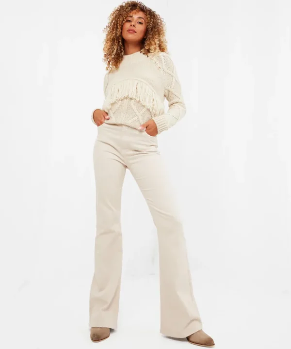 Jeans & Trousers<Joe Browns Ecru Bootcut Jeans