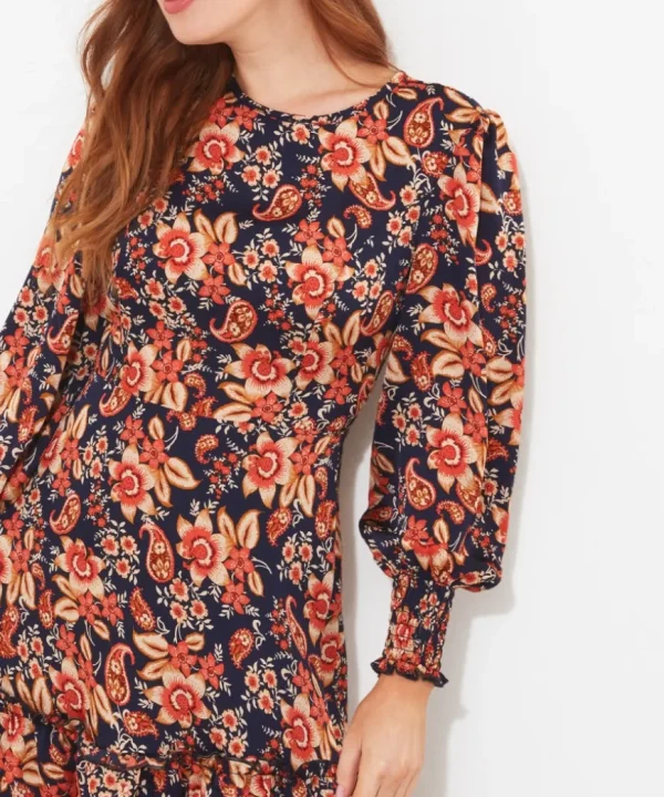 Dresses<Joe Browns Elle Printed Satin Dress