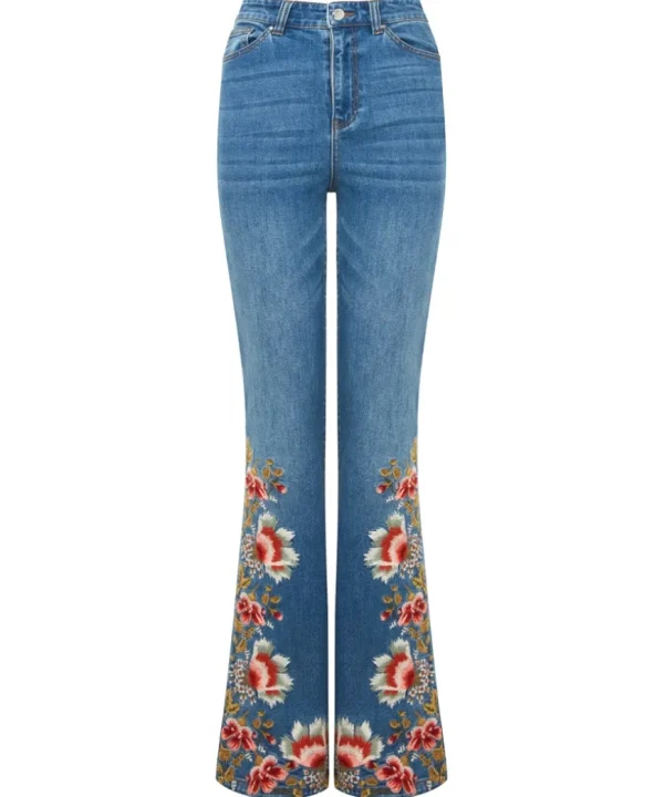 Jeans & Trousers<Joe Browns Emma Embroidered Jeans