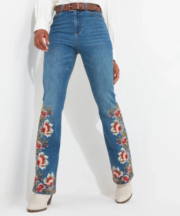 Jeans & Trousers<Joe Browns Emma Embroidered Jeans