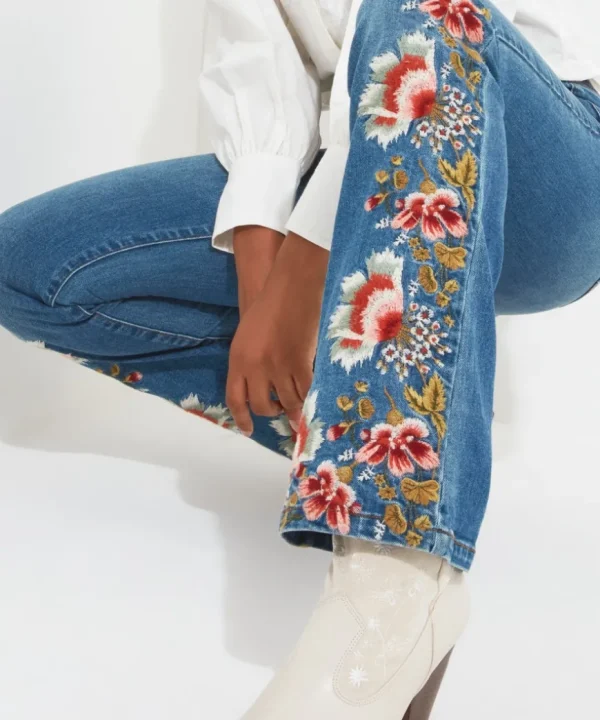 Jeans & Trousers<Joe Browns Emma Embroidered Jeans
