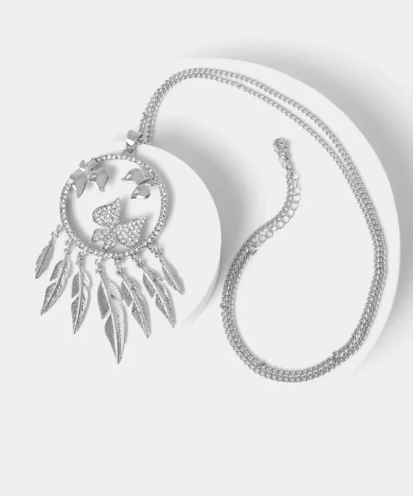 Gifts<Joe Browns Evening Charms Feather Necklace