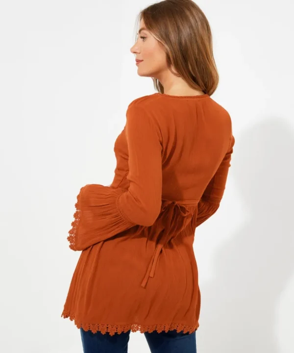 Tops& Tunics & Shirts<Joe Browns Ever So Pretty Embroidered Tunic Top