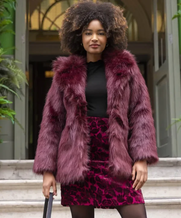 Coats & Jackets<Joe Browns Fabulous Faux Fur Coat