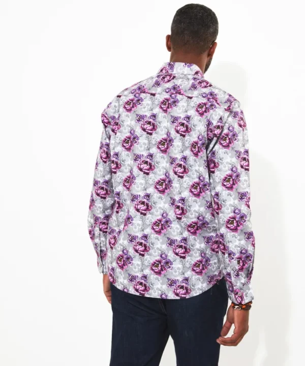 Shirts<Joe Browns Faded Floral Skull Shirt