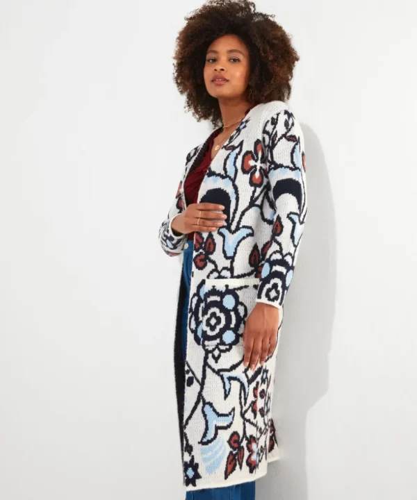 Knitwear & Cardigans<Joe Browns Fancy Floral Cardigan