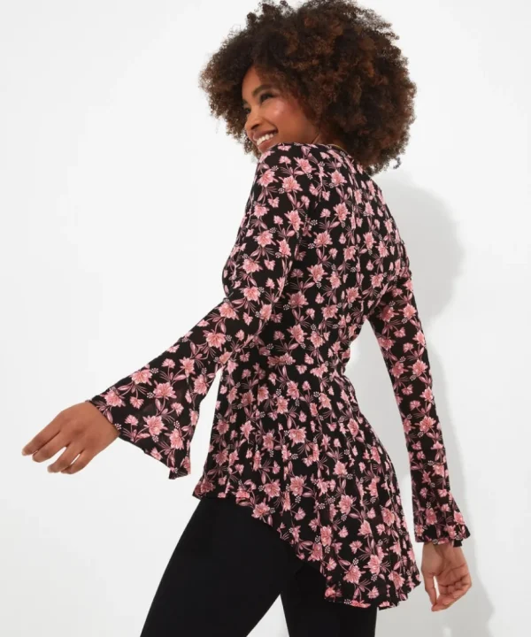 Tops& Tunics & Shirts<Joe Browns Floral Zip Top