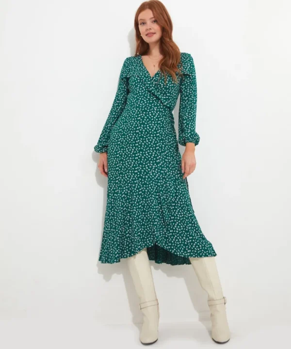 Dresses<Joe Browns Florrie Wrap Frill Dress