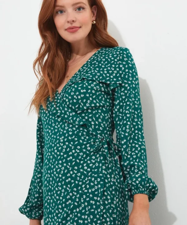 Dresses<Joe Browns Florrie Wrap Frill Dress