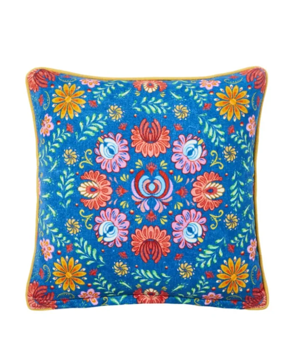 Cosy This Christmas<Joe Browns Folk Fox Crewel Work Cushion