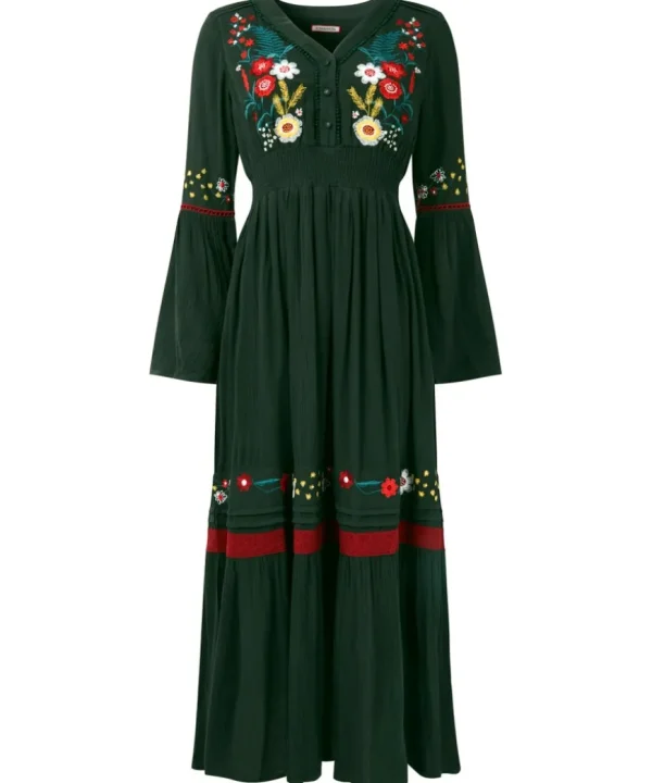 Dresses<Joe Browns Folky Floral Embroidered Dress