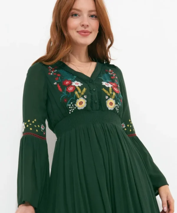 Dresses<Joe Browns Folky Floral Embroidered Dress