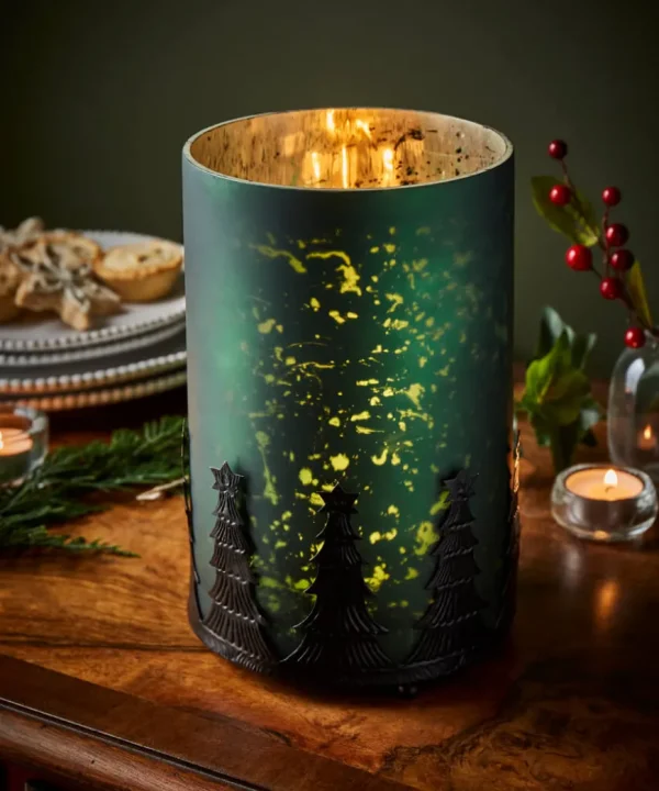 Gifts<Joe Browns Forest Green Candle Holder