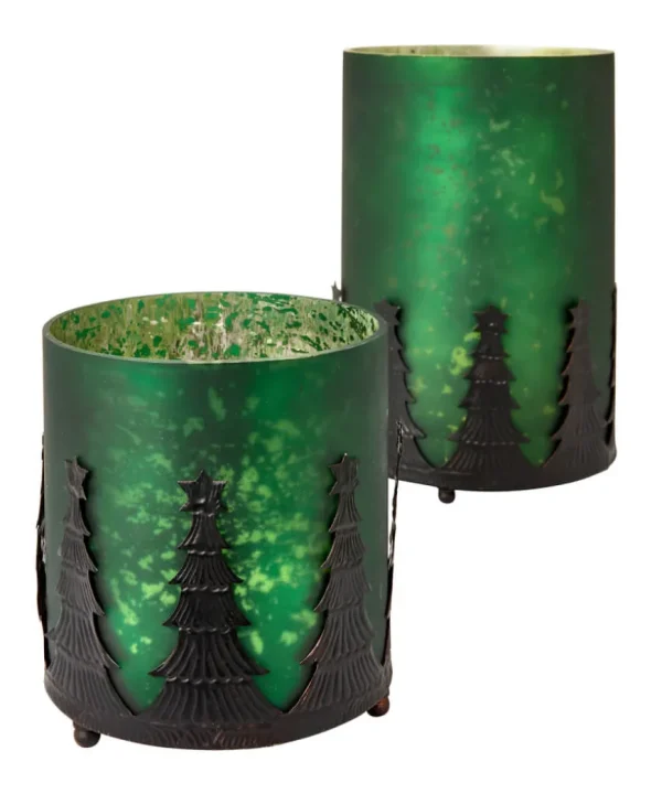 Gifts<Joe Browns Forest Green Candle Holder