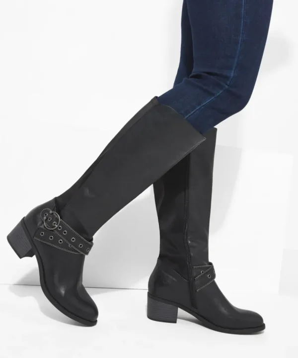 Boots & Shoes<Joe Browns Free Rebel Zip Detail Boots