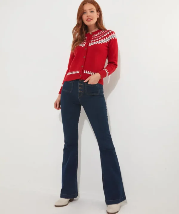 Knitwear & Cardigans<Joe Browns Fun And Fairisle Cardigan