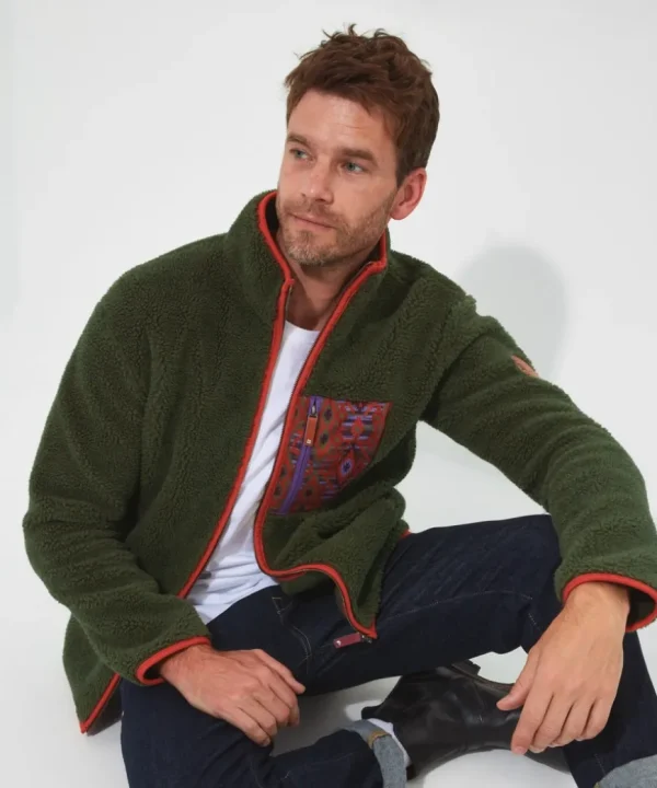 T-Shirts & Tops<Joe Browns Funky Fleece Zip Through