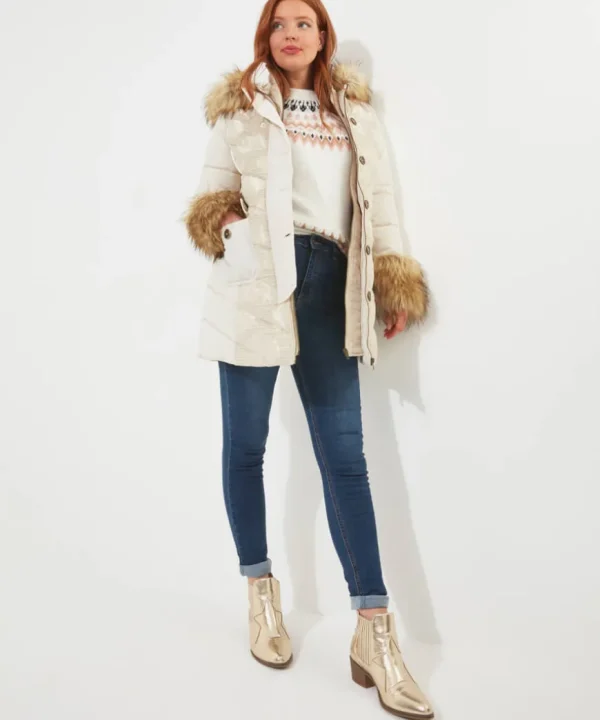 Coats & Jackets<Joe Browns Fur Trim Puffa Coat