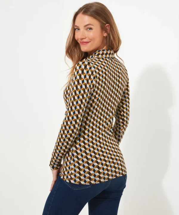 Tops& Tunics & Shirts<Joe Browns Geo Print Top