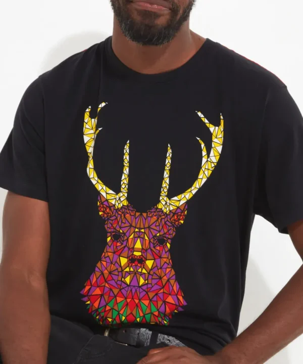 T-Shirts & Tops<Joe Browns Geo Stag Tee