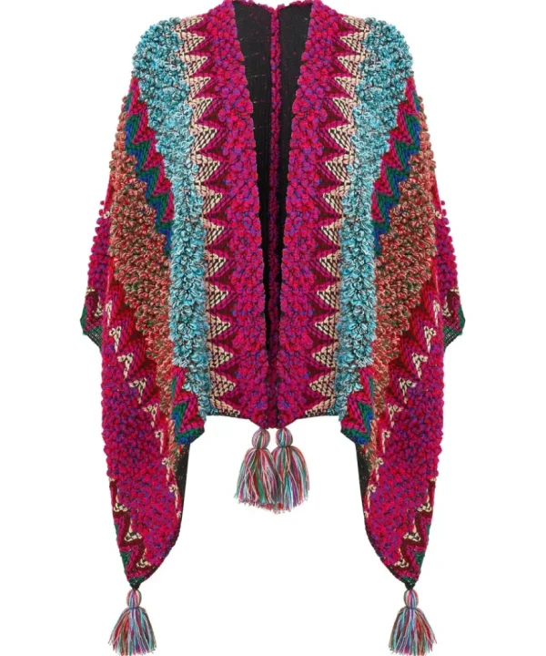 Knitwear & Cardigans<Joe Browns Get Close Tassel Wrap