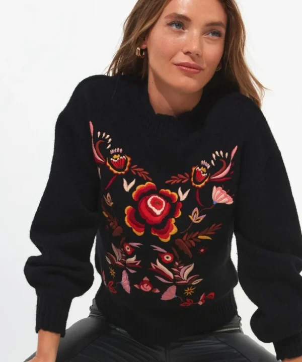 Knitwear & Cardigans<Joe Browns Glorious Embroidered Jumper