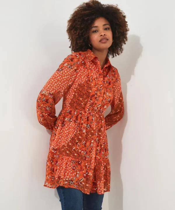 Tops& Tunics & Shirts<Joe Browns Golden Sunset Tunic Dress
