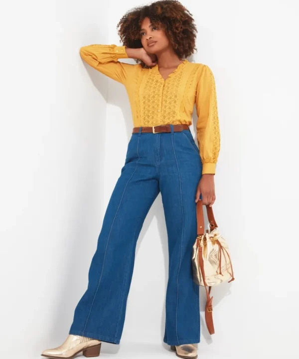 Tops& Tunics & Shirts<Joe Browns Gorgeous Broderie Blouse