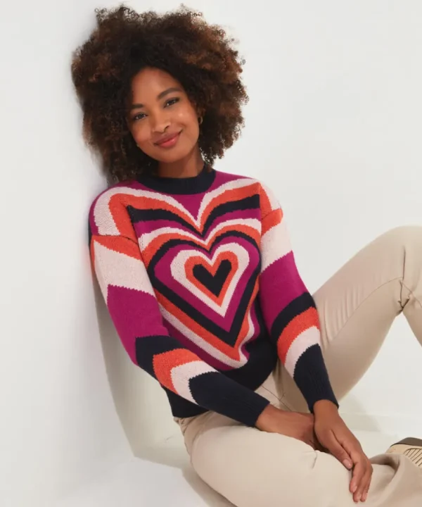 Knitwear & Cardigans<Joe Browns Have A Heart Jumper