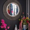 Home Accessories<Joe Browns History Clash Round Dimple Mirror
